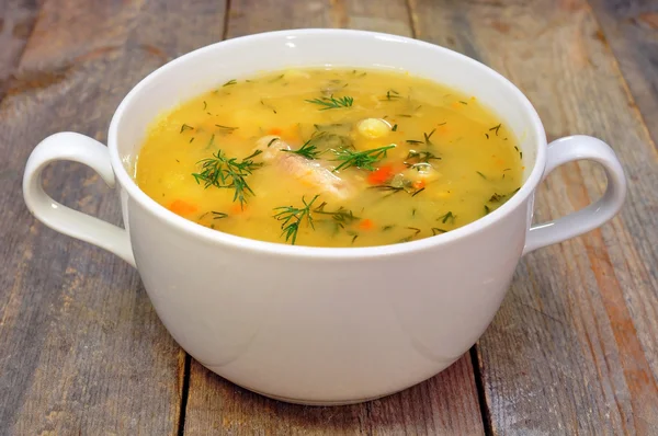 Erbsensuppe — Stockfoto