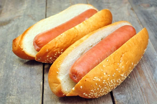 Hot dogok — Stock Fotó