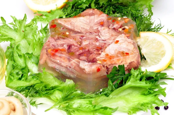 Jellied meat — Stock Photo, Image