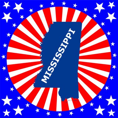 mississippi eyaleti ABD Haritası