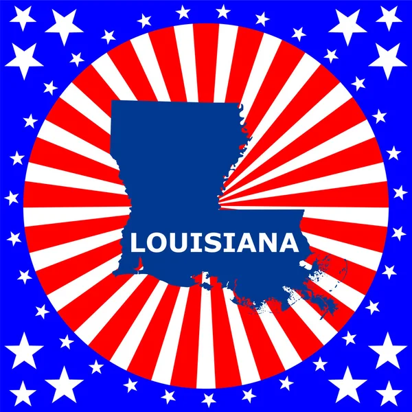 louisiana ABD devlet Haritası