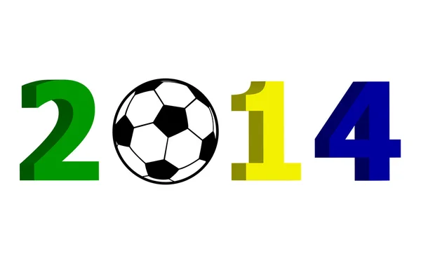 World Cup 2014 — Stock Vector