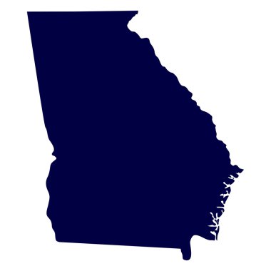 ABD'nin georgia state Haritası