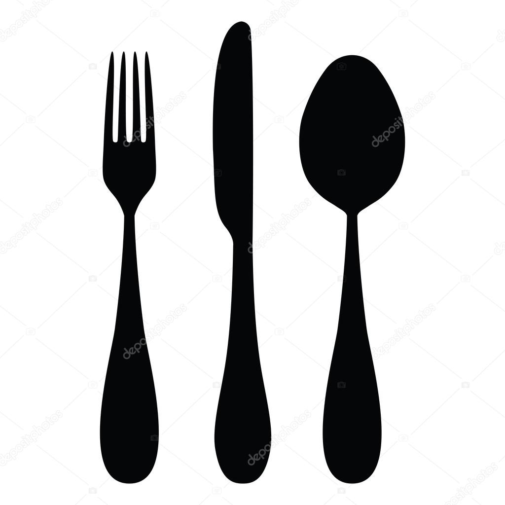 Cutlery (spoon, fork, knife)
