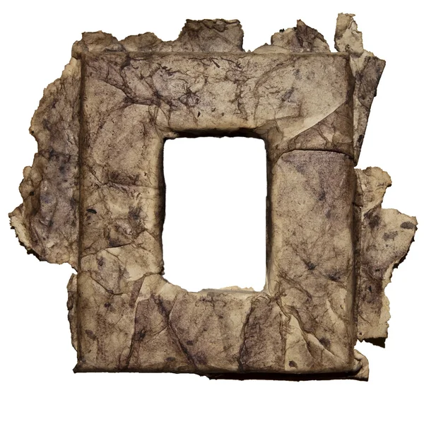 eski bir kağıt üzerinden özgün çerçeve