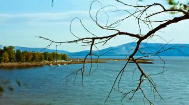 Yaz aylarında nehir gemilerde Timelapse