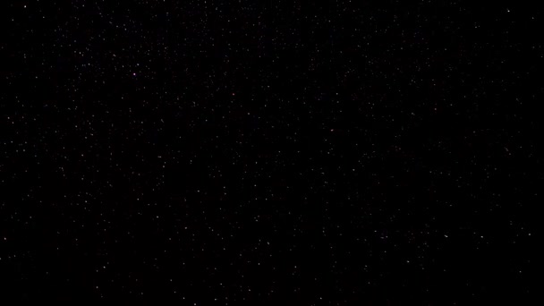 Time lapse vue de nuit ciel foll étoiles roulement blanc backgroun 