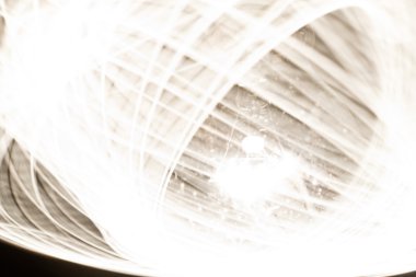 arka plan parlayan halkası iç içe