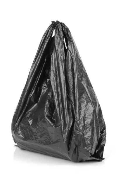 Plastic bag on white background — Stock Photo, Image