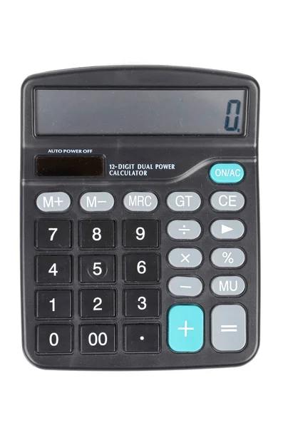 Calculator op witte achtergrond — Stockfoto