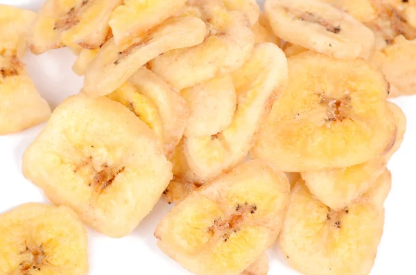 乾燥バナナのスライス — ストック写真
