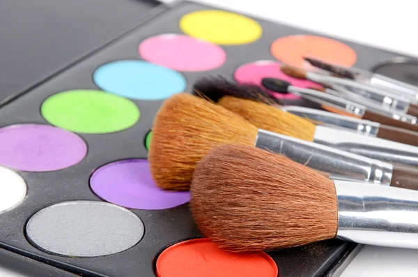 Make up and brush — Stock Photo, Image