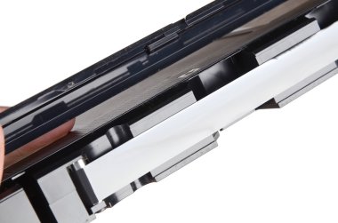 beyaz zemin üzerinde video kaset