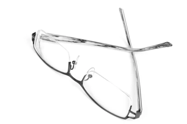 Eye glasses on white background — Stock Photo, Image