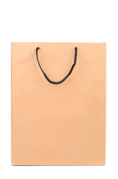 白色背景购物袋 — 图库照片