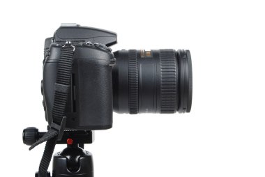 dijital SLR dijital fotoğraf makinesi tripod üzerinde