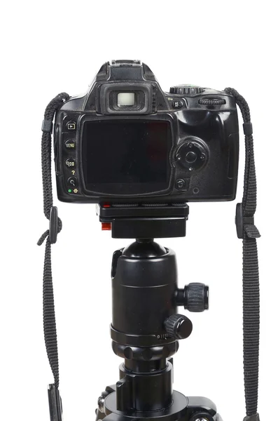 Camera on tripod — Stock Photo, Image