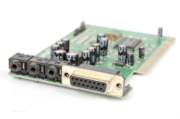 Computer mainboard — Stock Photo, Image