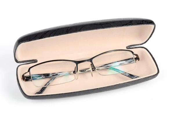 Glasses and case — Stock Photo, Image