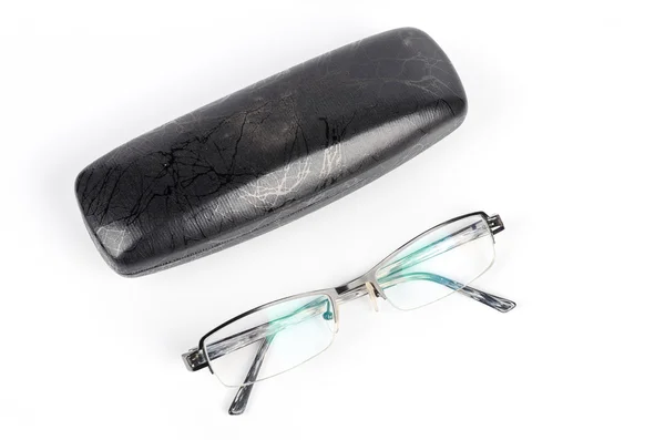 Glasses and case — Stock Photo, Image