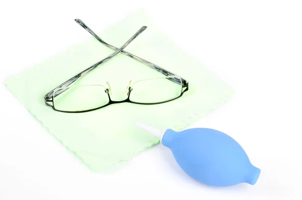 Cleaning glasses — Stock Photo, Image