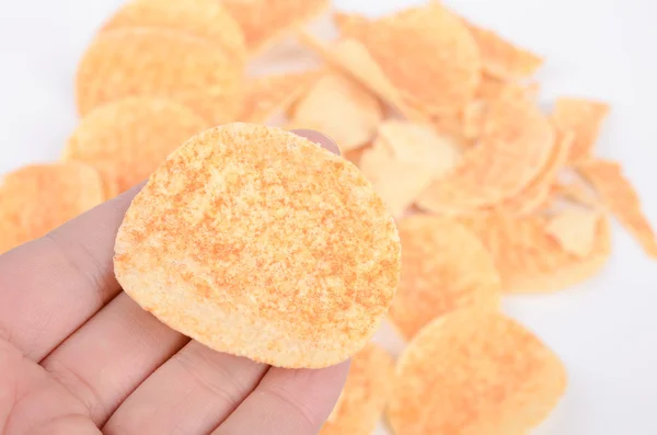 Kartoffelchips — Stockfoto