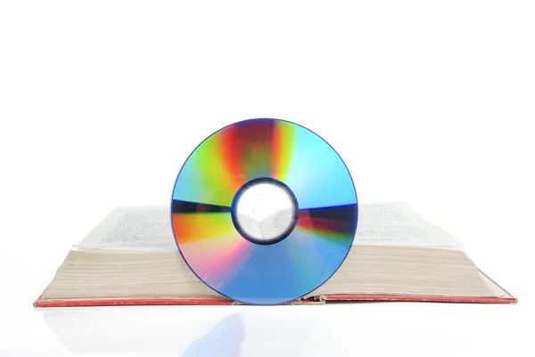 DVD e libro — Foto Stock