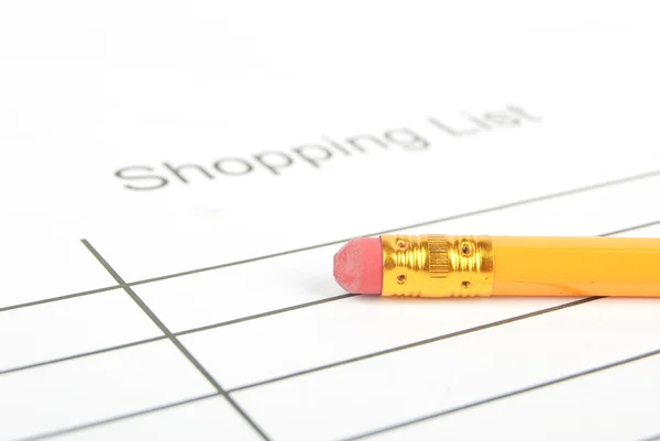 Shopping list Royalty Free Stock Images