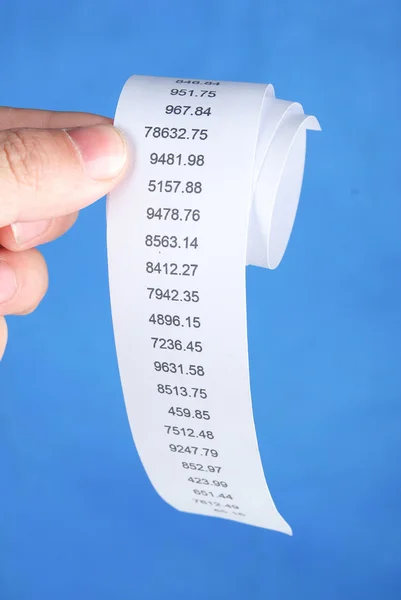 Receipt — Stock Photo, Image