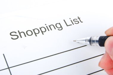Shopping list