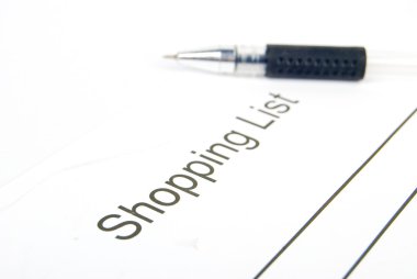 Shopping list