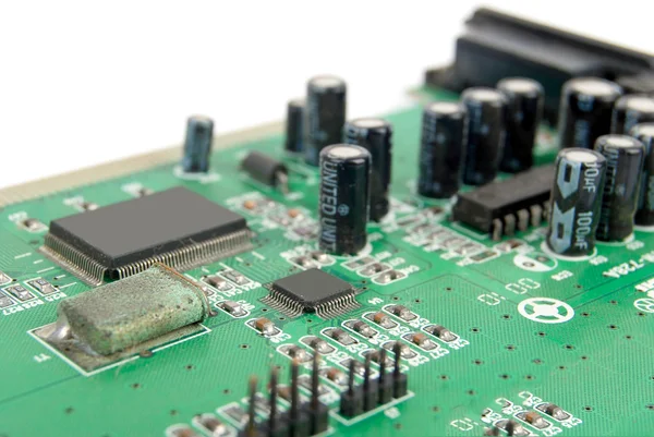 Bilgisayarın pcb — Stok fotoğraf