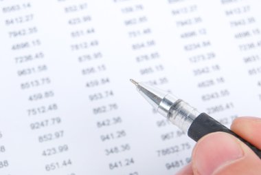 finansal veri ve kalem