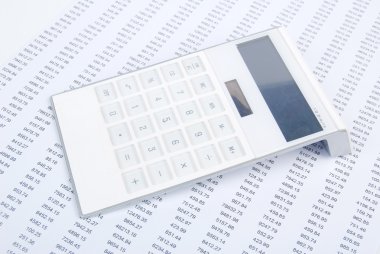 finansal veriler ve hesap makinesi