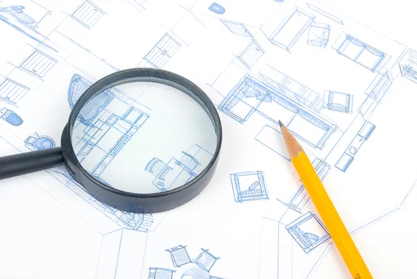 Blueprint — Stock Photo, Image