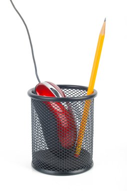 bilgisayar fare ve pot