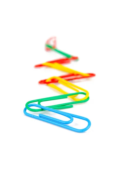 Paperclips — Stockfoto