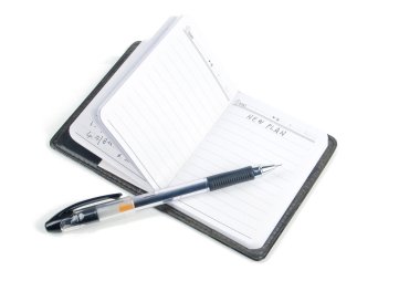 Not defteri ve kalem