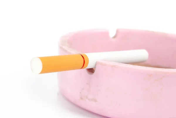 Cigarette in ashtray — Stock Photo, Image