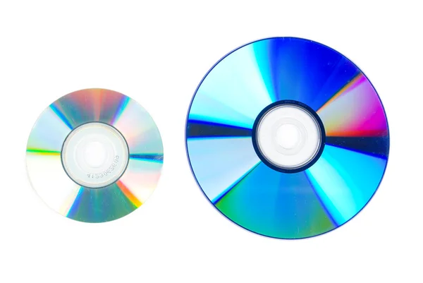 CD and DVD — Stock Photo, Image