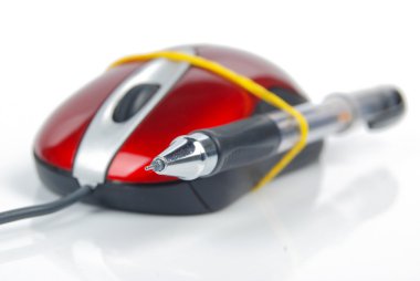 bilgisayar fare ve kalem