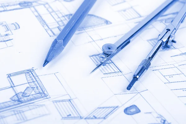 Blueprint — Stock Photo, Image