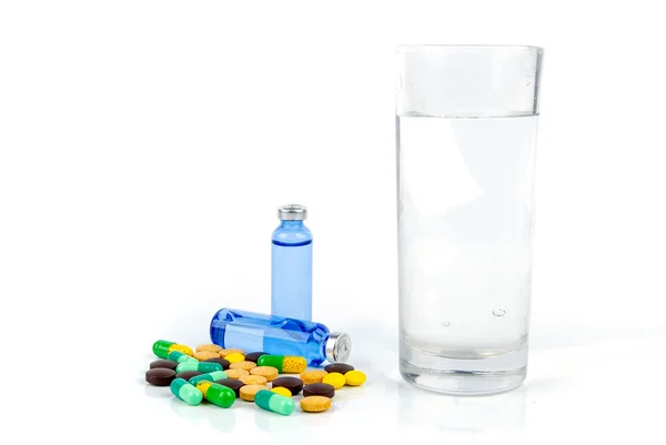 Take medicine — Stock Photo, Image