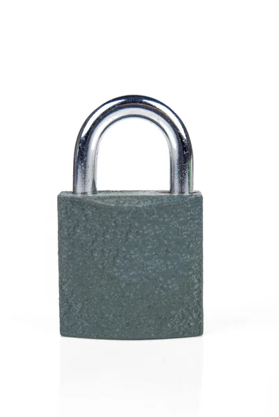 Padlock on white background — Stock Photo, Image