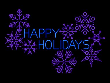 mutlu tatiller işareti