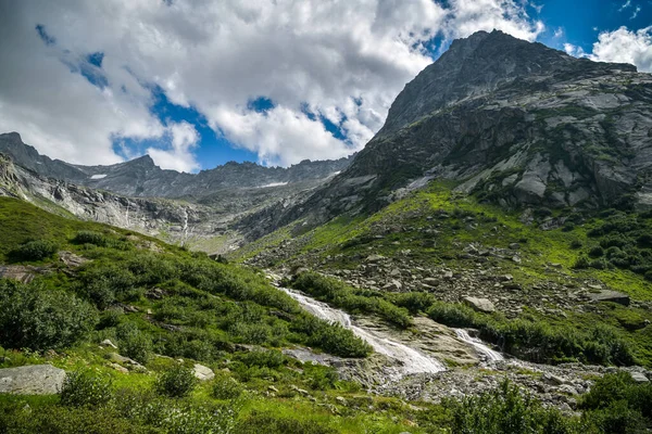 Pintorescas Montañas Alrededor Grimselpass Los Alpes Suizos — Foto de Stock
