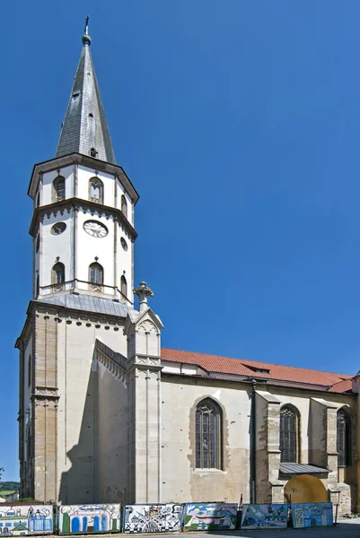 Levoca, église gothique de Saint Jacob — Photo