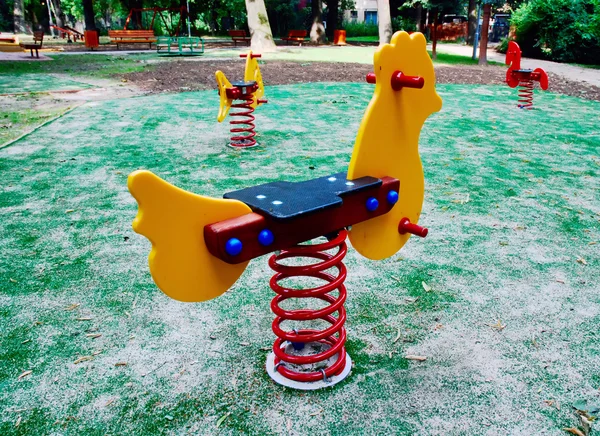 No parque infantil — Fotografia de Stock