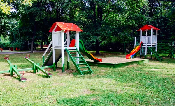 Empty playground Royalty Free Stock Images