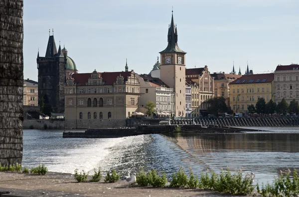 Fiume Moldava di Praga — Foto Stock